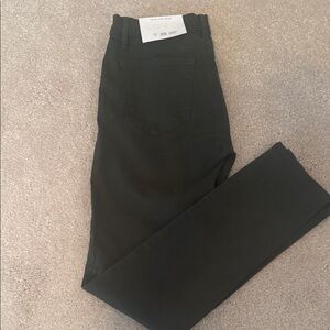 LOFT Women's Dark Green Straight Leg Jeans / Modern Skinny